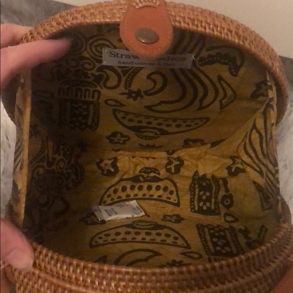 Brand new straw round purse 👜 - Picture 6 of 8